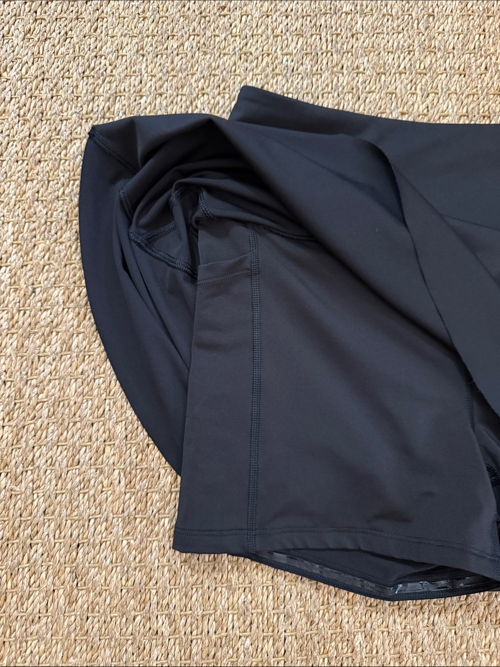 Athleta Black Ace Tennis Skort 13.5” small S skirt - Picture 5 of 9
